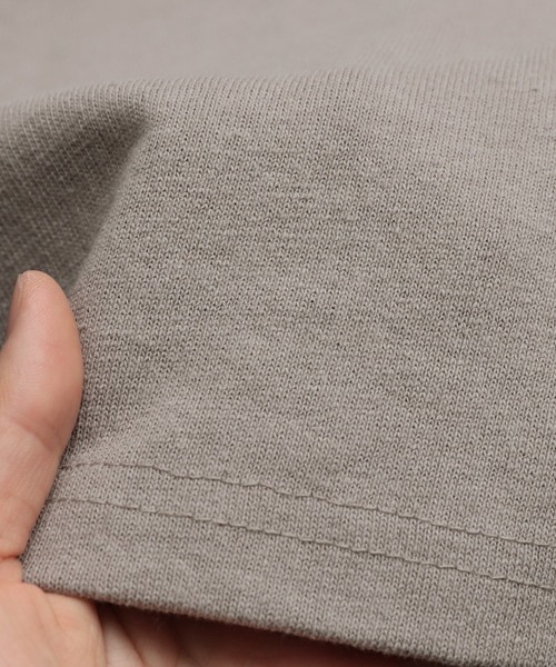 reca（レカ）の「立体ロゴ刺繍Ｔシャツ（Tシャツ/カットソー・レディース・オフホワイト/グレイッシュベージュ/チャコール/カーキ/グレー/ベージュ/ブラック/ベージュ系その他・FREE）」の20枚目の写真