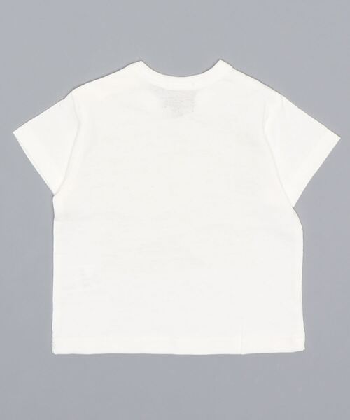 Life Support Products(ライフサポートプロダクツ)の「空紡糸ロゴT(80~150cm)(Tシャツ/カットソー・キッズ・ホワイト/ライトグリーン/ライトブルー/パープル/ブラック・120/80/100/130/150/90/110/140/95)」の7枚目の写真