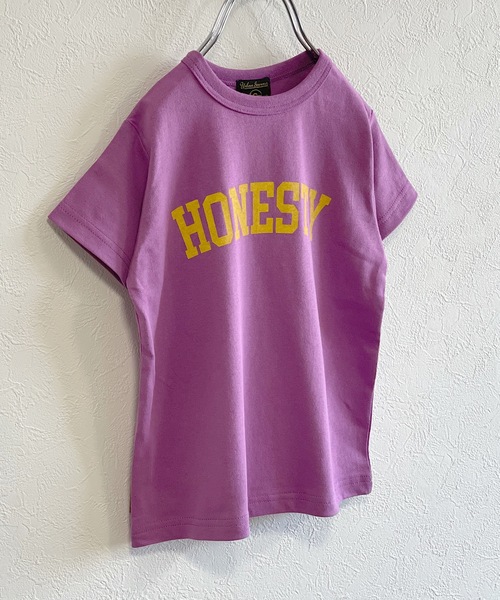 Life Support Products(ライフサポートプロダクツ)の「空紡糸ロゴT(80~150cm)(Tシャツ/カットソー・キッズ・ホワイト/ライトグリーン/ライトブルー/パープル/ブラック・120/80/100/130/150/90/110/140/95)」の5枚目の写真