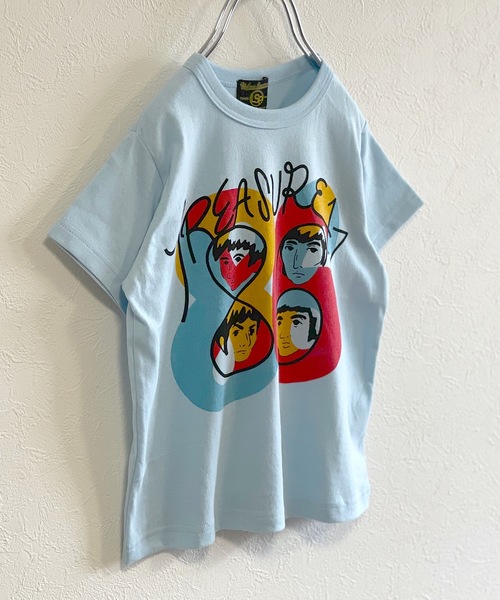 Life Support Products(ライフサポートプロダクツ)の「空紡糸ロゴT(80~150cm)(Tシャツ/カットソー・キッズ・ホワイト/ライトグリーン/ライトブルー/パープル/ブラック・120/80/100/130/150/90/110/140/95)」の4枚目の写真