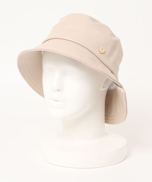 MIIA（ミーア）の「バケットハット（ハット・レディース・ブラック/ベージュ/オフホワイト・FREE）」の3枚目の写真