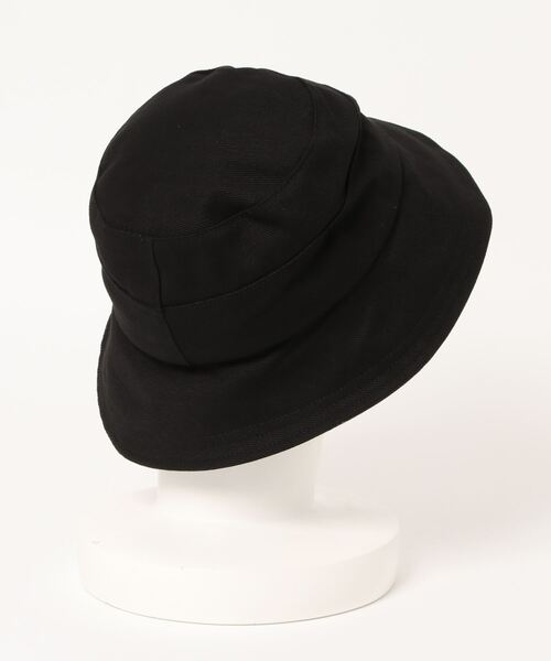 MIIA（ミーア）の「バケットハット（ハット・レディース・ブラック/ベージュ/オフホワイト・FREE）」の4枚目の写真