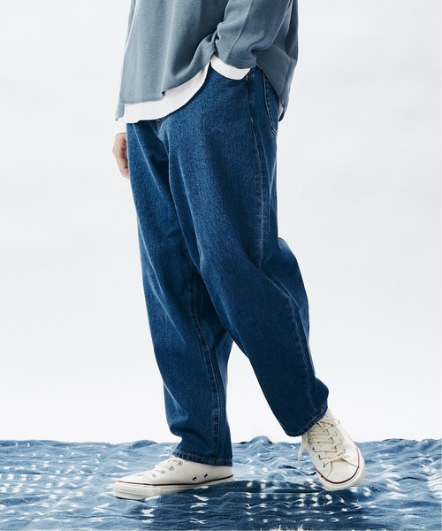 JOURNAL STANDARD(ジャーナルスタンダード)の「【21SS】【人気デニム殿堂入りベストセラー】バルーン デニム パンツ(デニムパンツ・メンズ・ブラック/ブルー/キナリ/コバルトブルー・SMALL/MEDIUM/LARGE/X-LARGE)」の3枚目の写真