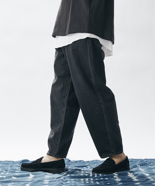 JOURNAL STANDARD(ジャーナルスタンダード)の「【21SS】【人気デニム殿堂入りベストセラー】バルーン デニム パンツ(デニムパンツ・メンズ・ブラック/ブルー/キナリ/コバルトブルー・SMALL/MEDIUM/LARGE/X-LARGE)」の9枚目の写真