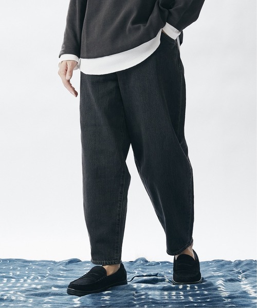 JOURNAL STANDARD(ジャーナルスタンダード)の「【21SS】【人気デニム殿堂入りベストセラー】バルーン デニム パンツ(デニムパンツ・メンズ・ブラック/ブルー/キナリ/コバルトブルー・SMALL/MEDIUM/LARGE/X-LARGE)」の21枚目の写真