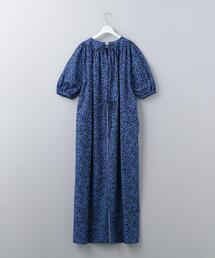【新品タグ付き】6（ROKU）ワンピース DOBBY DRESS ブラック 6（ロク）の「＜6(ROKU)＞COTTON DOBBY DRESS 2/ワンピース