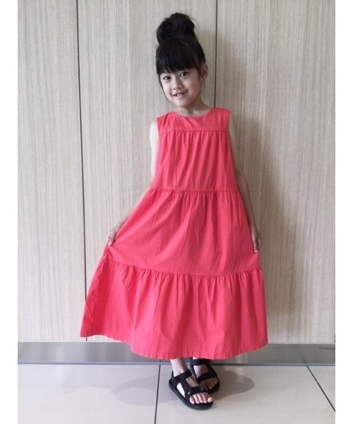 ワンピース キッズ ワンピース Gap ギャップ のファッション ティアードワンピース