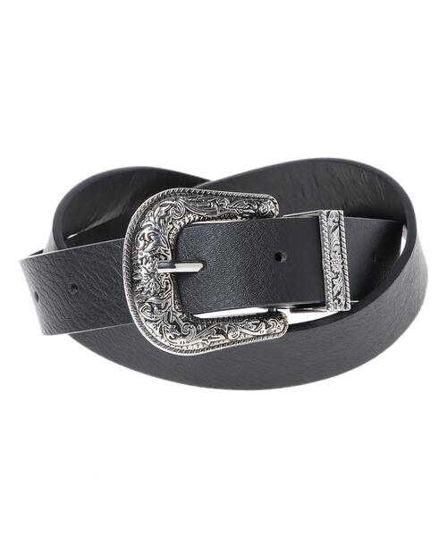 INGNI（イング）の「ウエスタンバックルベルト／A（ベルト・レディース・ブラウン系1/クリア/ブラック・ONE SIZE）」の4枚目の写真