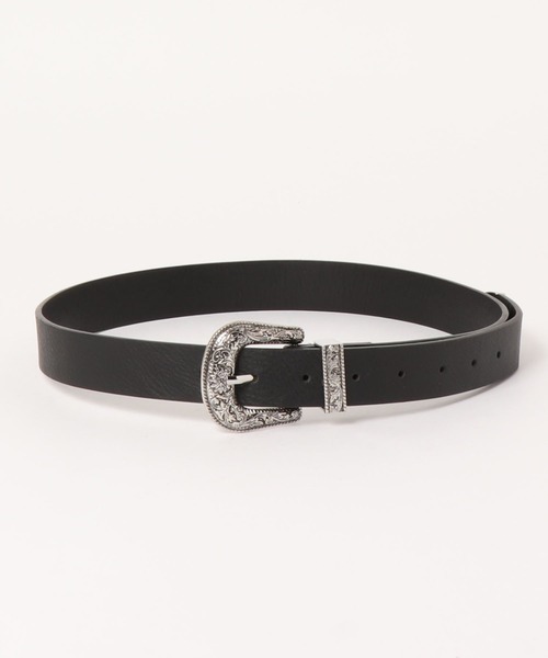 INGNI（イング）の「ウエスタンバックルベルト／A（ベルト・レディース・ブラウン系1/クリア/ブラック・ONE SIZE）」の2枚目の写真