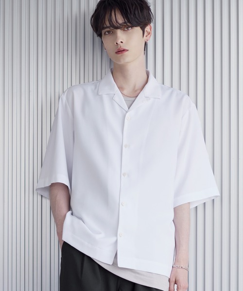 SHUGAKUSHA HAMAMATSU 1セット 短パンL TシャツLL セール】【セットアップ 3点セット】防シワ接触冷感リラックスワイド