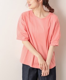 PUAL CE CIN | シルケット袖ポリュームプルオーバー(Tシャツ/カットソー)