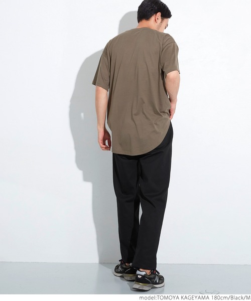 coca（coca）（コカ）の「ツイルテーパードパンツ（スラックス・メンズ・ブラック・S/M/L/XL）」の9枚目の写真