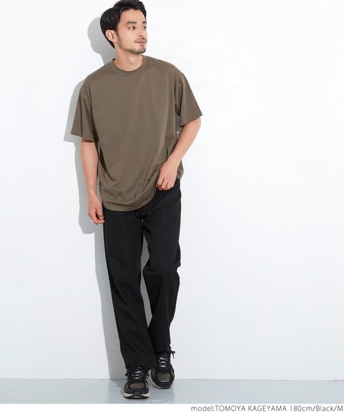 coca（coca）（コカ）の「ツイルテーパードパンツ（スラックス・メンズ・ブラック・S/M/L/XL）」の10枚目の写真