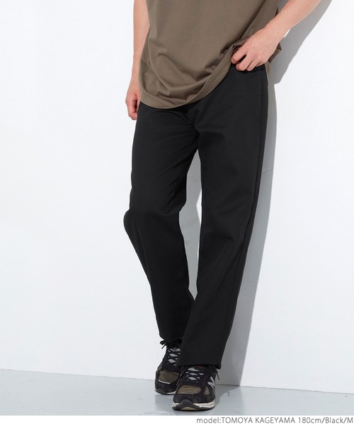 coca（coca）（コカ）の「ツイルテーパードパンツ（スラックス・メンズ・ブラック・S/M/L/XL）」の13枚目の写真