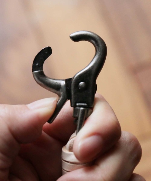 sankyo shokai（サンキョウショウカイ）の「ヌメ革ウォレットロープ単品（ウォレットチェーン・メンズ・ナチュラル・FREE）」の5枚目の写真