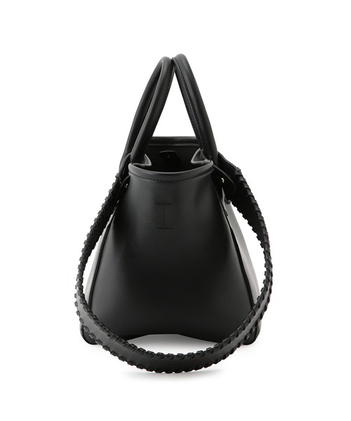 MADEMOISELLE ROPE'（マドモアゼル ロペ）の「【2WAY】ブランケットステッチショルダーミニトートバッグ（ショルダーバッグ・レディース・ブラック/ベージュ/キャメル・FREE）」の15枚目の写真