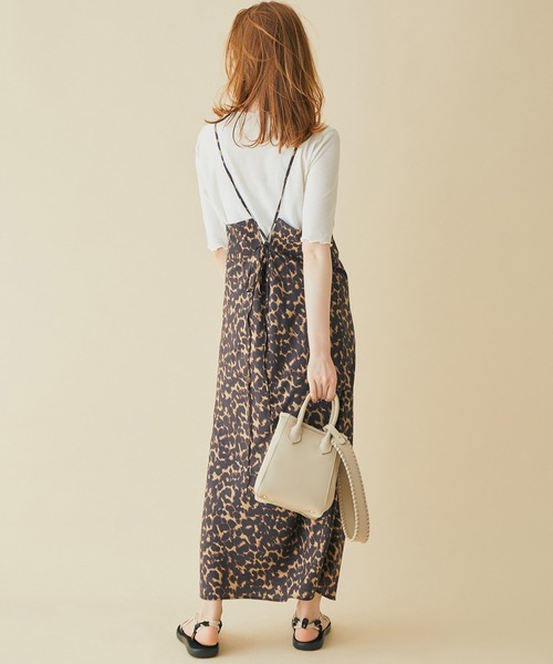 MADEMOISELLE ROPE'（マドモアゼル ロペ）の「【2WAY】ブランケットステッチショルダーミニトートバッグ（ショルダーバッグ・レディース・ブラック/ベージュ/キャメル・FREE）」の18枚目の写真