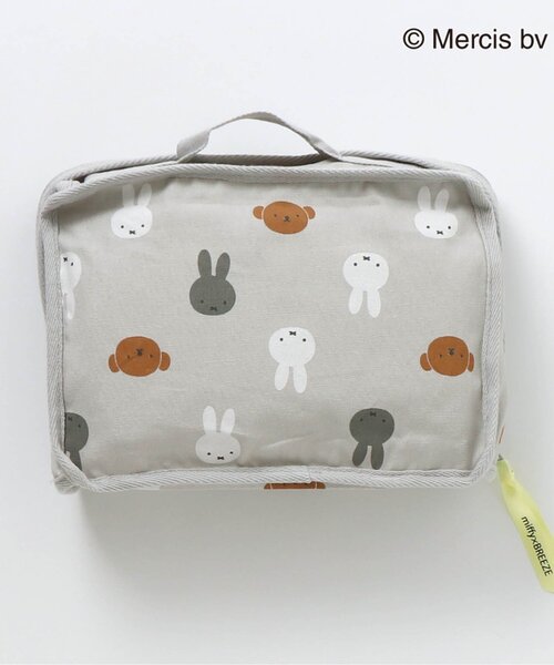 Miffy（ ミッフィー）の「/miffy(ミッフィー) 布BOX（その他・キッズ・グレー/オフホワイト・FREE）」の3枚目の写真