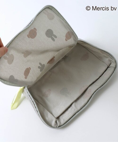 Miffy（ ミッフィー）の「/miffy(ミッフィー) 布BOX（その他・キッズ・グレー/オフホワイト・FREE）」の5枚目の写真