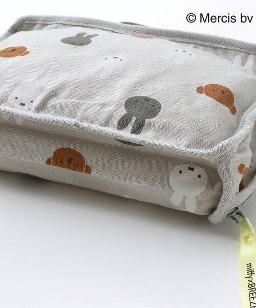 Miffy（ ミッフィー）の「/miffy(ミッフィー) 布BOX（その他・キッズ・グレー/オフホワイト・FREE）」の6枚目の写真