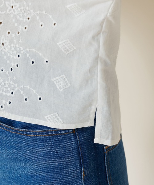 SHENERY（シーナリー）の「ドルマンレースブラウス（シャツ/ブラウス・レディース・ホワイト/ブラック・FREE）」の22枚目の写真