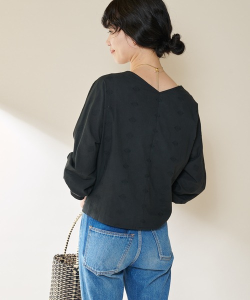 SHENERY（シーナリー）の「ドルマンレースブラウス（シャツ/ブラウス・レディース・ホワイト/ブラック・FREE）」の18枚目の写真