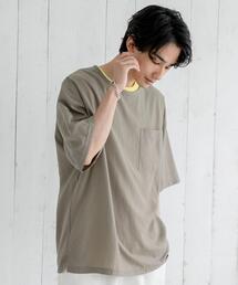 coen | ポリワッシャーフハクTシャツ(Tシャツ/カットソー)