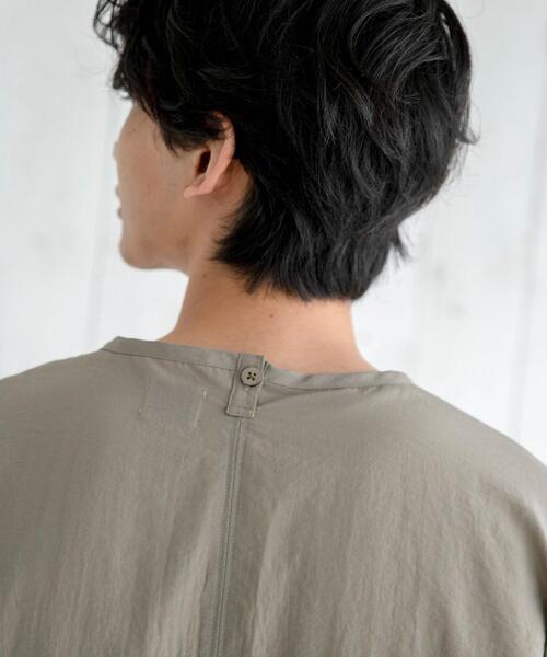 coen（コーエン）の「ポリワッシャーフハクTシャツ（Tシャツ/カットソー・メンズ・ベージュ/ネイビー・X-LARGE/LARGE/MEDIUM/SMALL）」の5枚目の写真