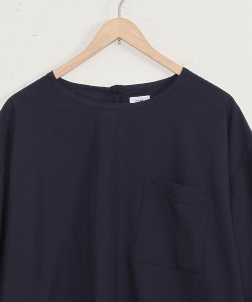 coen（コーエン）の「ポリワッシャーフハクTシャツ（Tシャツ/カットソー・メンズ・ベージュ/ネイビー・X-LARGE/LARGE/MEDIUM/SMALL）」の14枚目の写真