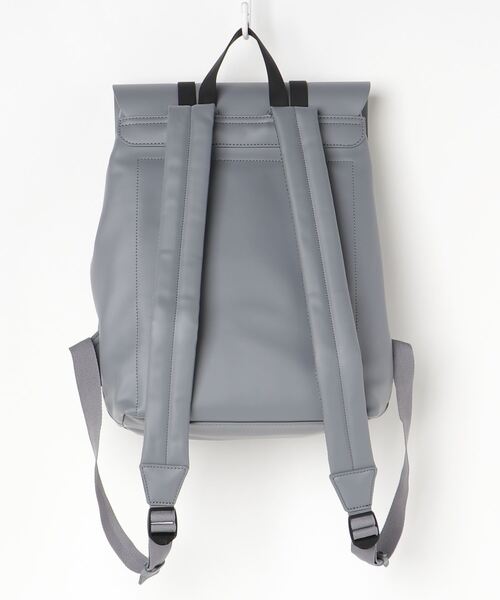 GASTON LUGA(ガストンルーガ)の「【Gaston Luga】Splash PU Leather BackPack(バックパック/リュック・メンズ・グレー/ブラック/ブラック系その他・FREE)」の4枚目の写真