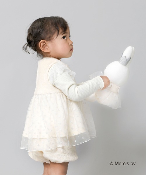 Miffy( ミッフィー)の「【miffy】シャギーフリースのセットアップ(80-90cm)(Tシャツ/カットソー・キッズ・オフホワイト・FREE)」の7枚目の写真