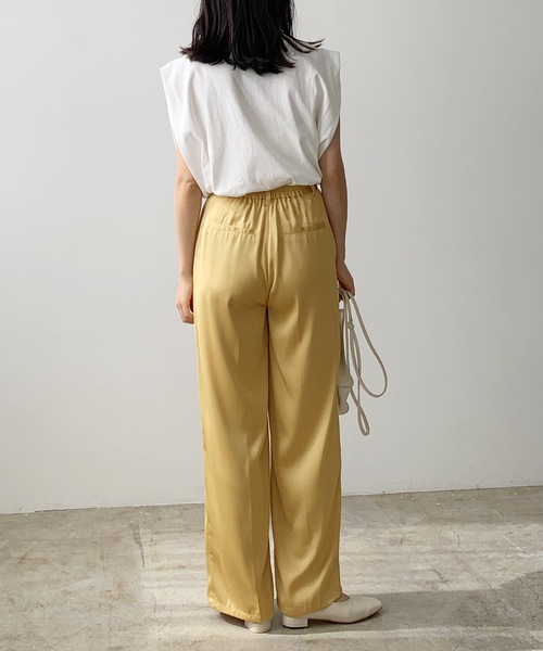 UNLÍENS アンリアン サテンタックパンツS satin tac pants AK006 – UNLÍENS