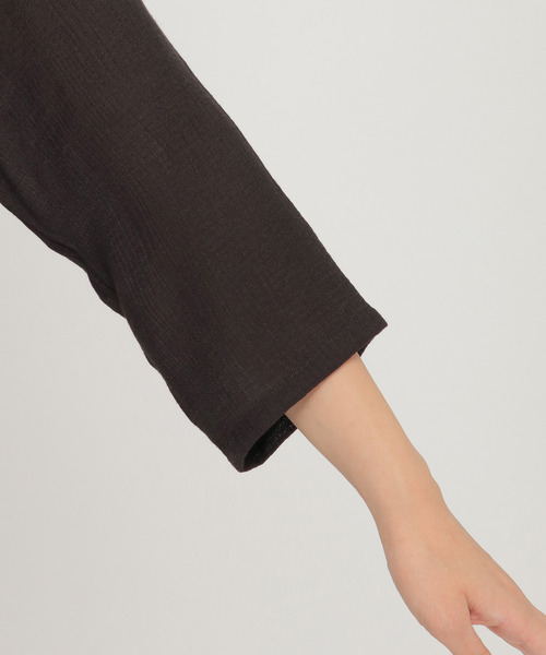 LBC（エルビーシー）の「RNワッシャーカフタンチュニック（チュニック・レディース・ブラック/チャコールグレー/ブルー・M）」の10枚目の写真