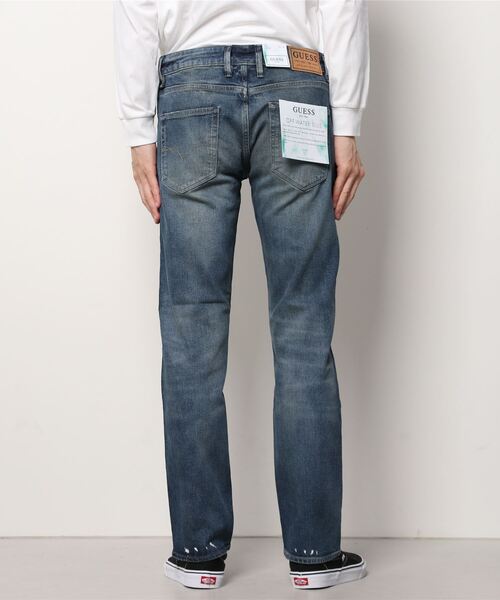 Guess（ゲス）の「ANGELS Slim Fit Denim Pant（デニムパンツ・メンズ・インディゴブルー・32inch/30inch/28inch/31inch/29inch）」の7枚目の写真