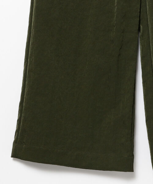 TACASI（タキャシ）の「TA CA Si / ナイロン ワイド イージーパンツ（その他パンツ・メンズ・オリーブ・ONE SIZE）」の4枚目の写真