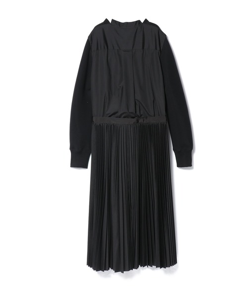 Sacai(サカイ)の「SACAI / ニットコンビプリーツワンピース(ワンピース・レディース・アイボリー/ブラック・1)」の3枚目の写真