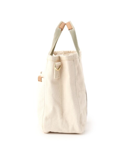 DRESKIP(ドレスキップ)の「◆2層整理整頓できちゃうトート(トートバッグ・レディース・アイボリー/カーキ/チャコールグレー・00)」の9枚目の写真