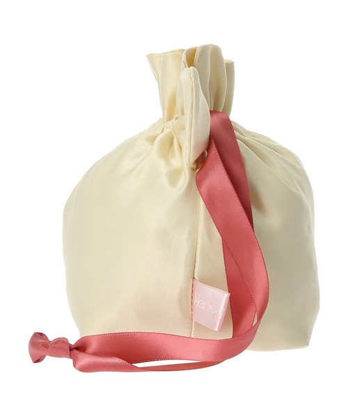 Honey Salon（ハニーサロン）の「Winnie the Pooh/巾着ポーチ（ポーチ・レディース・ベージュ/ライトイエロー・FREE）」の16枚目の写真