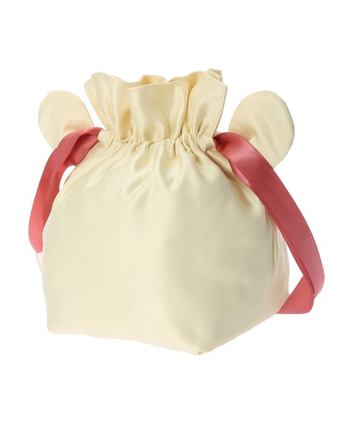 Honey Salon（ハニーサロン）の「Winnie the Pooh/巾着ポーチ（ポーチ・レディース・ベージュ/ライトイエロー・FREE）」の21枚目の写真