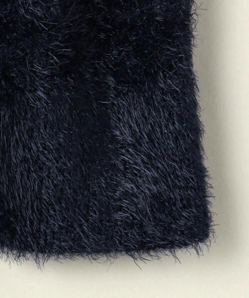 ASTRAET（アストラット）の「＜ASTRAET（アストラット）＞7G シャギー クルーネックニット+スヌード（ニット/セーター・レディース・イエロー/ライトブルー/ネイビー・FREE）」の10枚目の写真