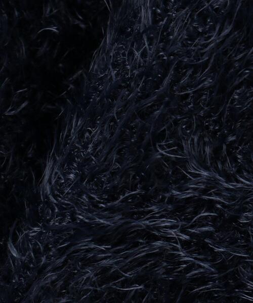 ASTRAET（アストラット）の「＜ASTRAET（アストラット）＞7G シャギー クルーネックニット+スヌード（ニット/セーター・レディース・イエロー/ライトブルー/ネイビー・FREE）」の11枚目の写真