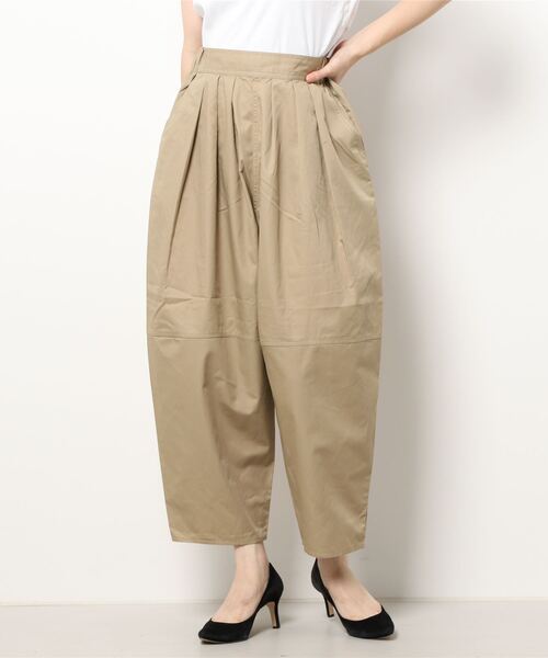 Samansa Mos2 blue（サマンサモスモスブルー）の「エッグパンツ（その他パンツ・レディース・ベージュ/ライトベージュ/チャコール・ﾌﾘ-）」の6枚目の写真