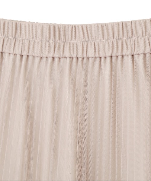 PROPORTION BODY DRESSING（プロポーションボディドレッシング）の「＜Ｅ＞チュールプリーツスカート / 1211227900（スカート・レディース・ベージュ/ダークグレー・MEDIUM/SMALL）」の13枚目の写真