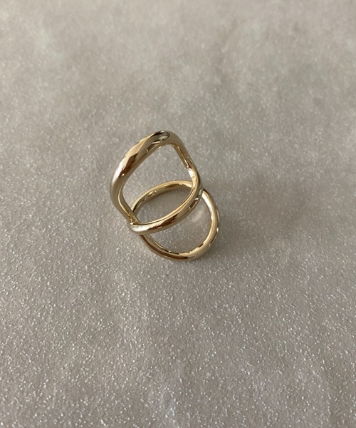 ciite'（シーテ）の「ボリュームデザインリング（リング・レディース・シルバー/ゴールド・FREE）」の10枚目の写真