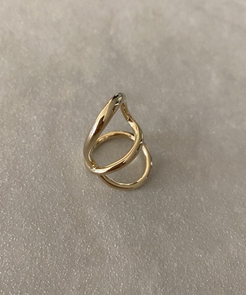 ciite'（シーテ）の「ボリュームデザインリング（リング・レディース・シルバー/ゴールド・FREE）」の11枚目の写真