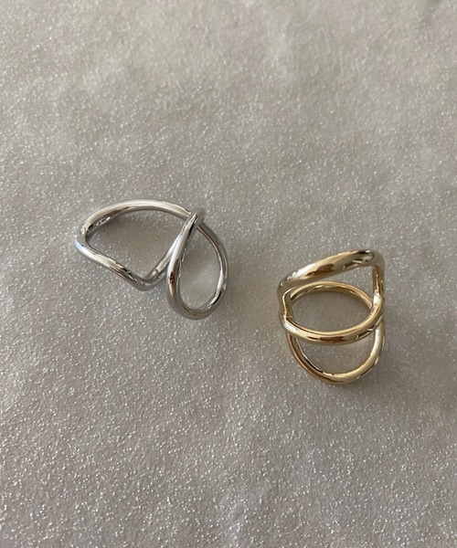 ciite'（シーテ）の「ボリュームデザインリング（リング・レディース・シルバー/ゴールド・FREE）」の13枚目の写真