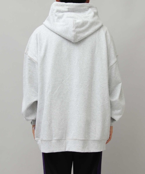 Goodwear（グッドウェア）の「USAコットン スウェット ビッグシルエット プルオーバーパーカー（パーカー・メンズ・ブラック/ベージュ/グレー/オフホワイト/カーキ・M/L）」の20枚目の写真