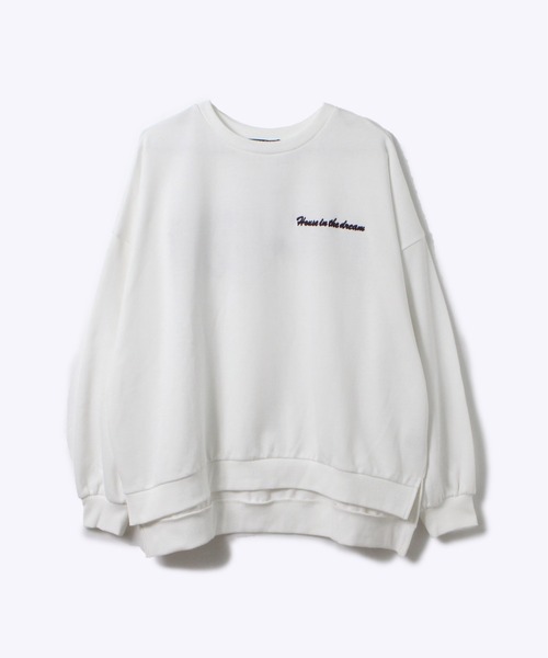 one way（ワンウェイ）の「【oneway Jeans】PACKING OUT刺繍ロゴ裏毛（スウェット・レディース・ホワイト/オレンジ/ライトグリーン/ダークブルー/ブラック・FREE）」の12枚目の写真