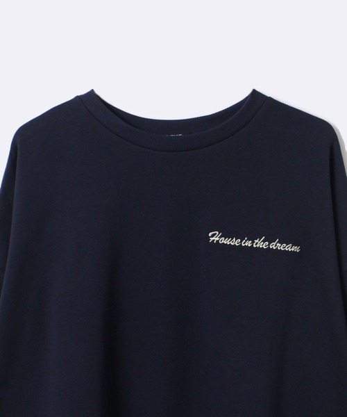 one way（ワンウェイ）の「【oneway Jeans】PACKING OUT刺繍ロゴ裏毛（スウェット・レディース・ホワイト/オレンジ/ライトグリーン/ダークブルー/ブラック・FREE）」の6枚目の写真