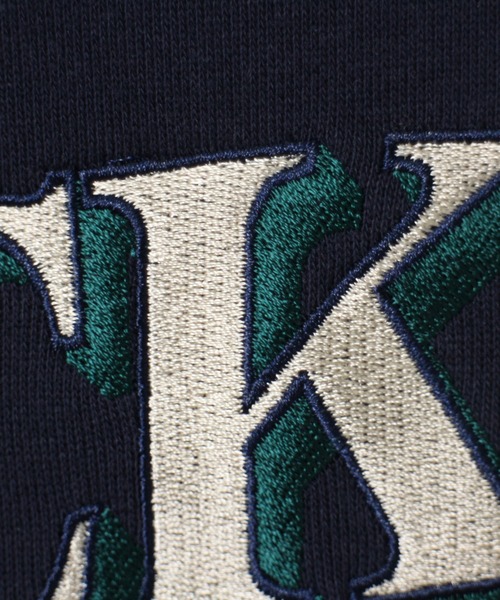 one way（ワンウェイ）の「【oneway Jeans】PACKING OUT刺繍ロゴ裏毛（スウェット・レディース・ホワイト/オレンジ/ライトグリーン/ダークブルー/ブラック・FREE）」の9枚目の写真